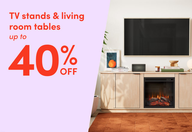 deals on TV stands & living room tables